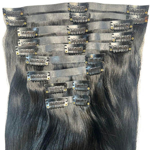 Mane Goals Jet Black Seamless Clip-In