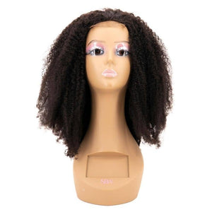 Mane Goals Afro Kinky Closure Wig