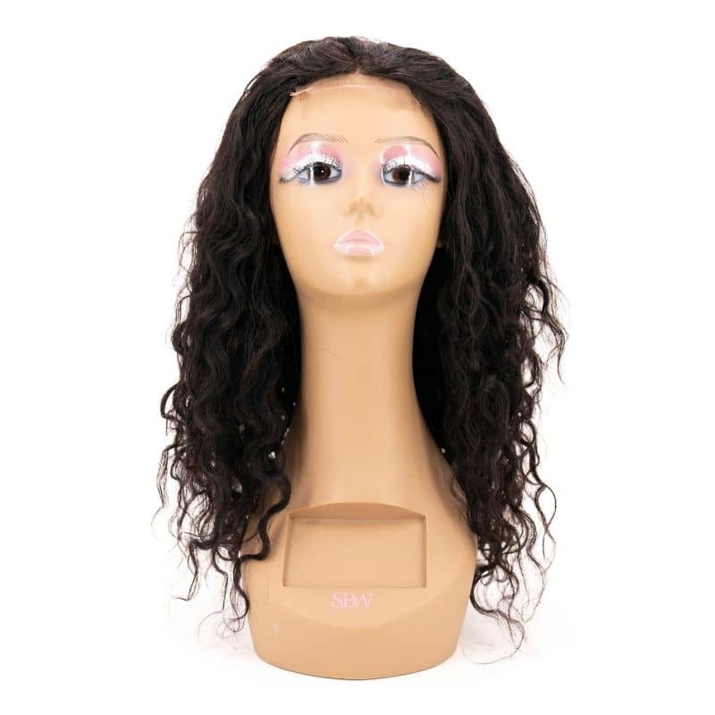 Mane Goals Messy Curl Closure Wig