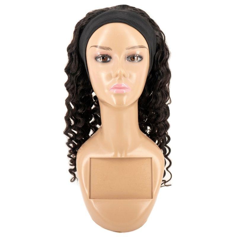 Mane Goals Deep Wave Headband Wig