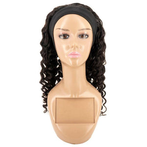 Mane Goals Deep Wave Headband Wig