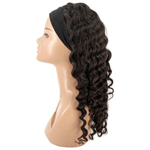 Mane Goals Deep Wave Headband Wig