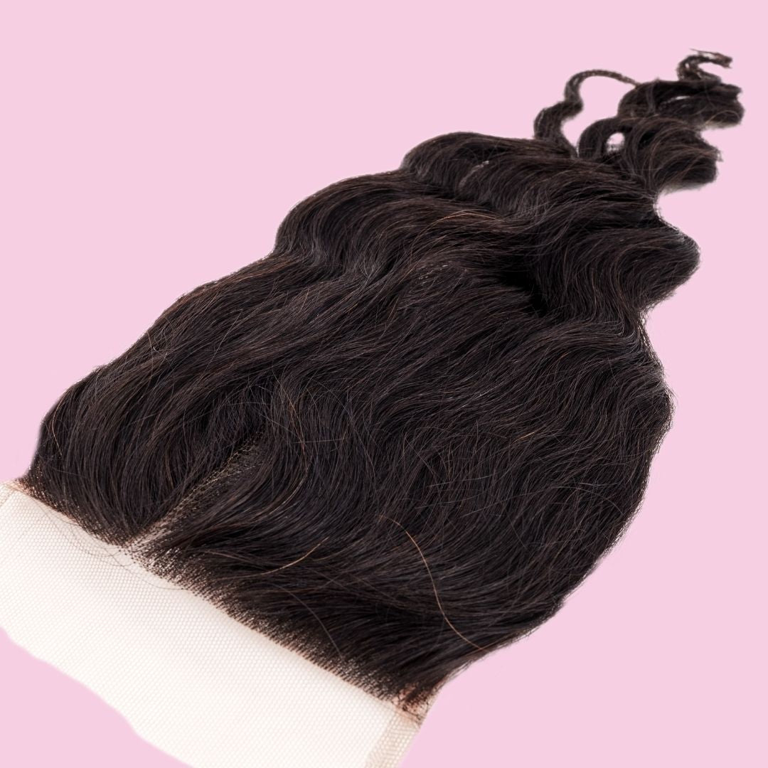 Mane Goals Brazilian Loose Wave Closure