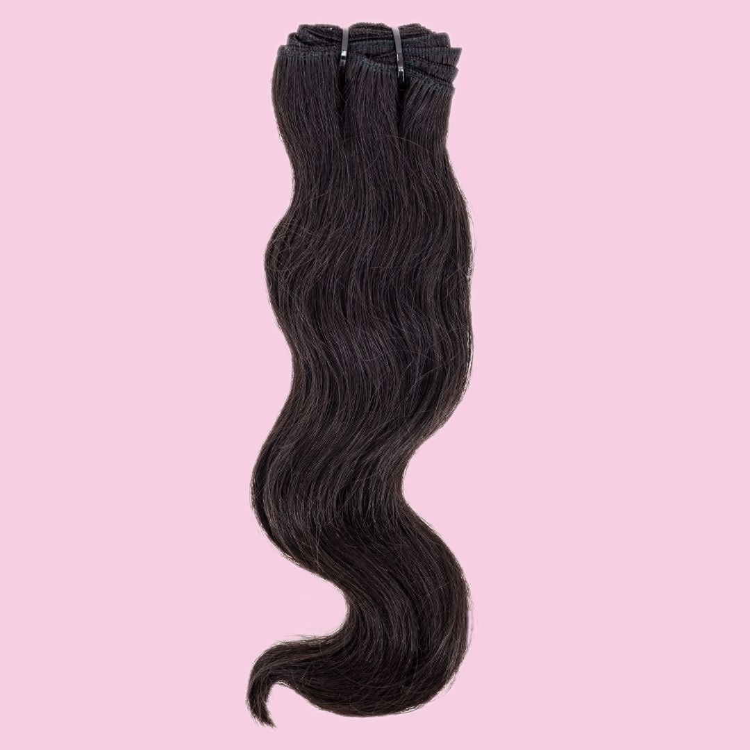 Mane Goals Indian Wavy Hair Extensions