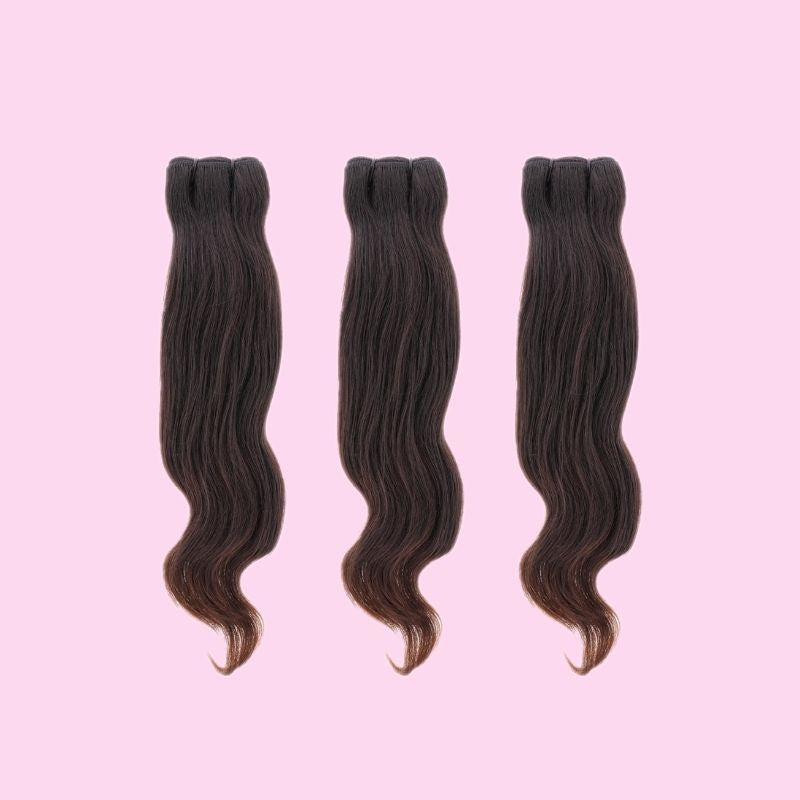 Mane Goals Indian Wavy Hair Bundle Deal