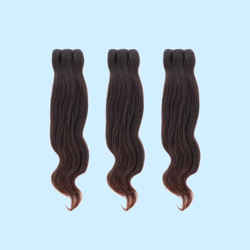 Mane Goals Indian Wavy Hair Bundle Deal