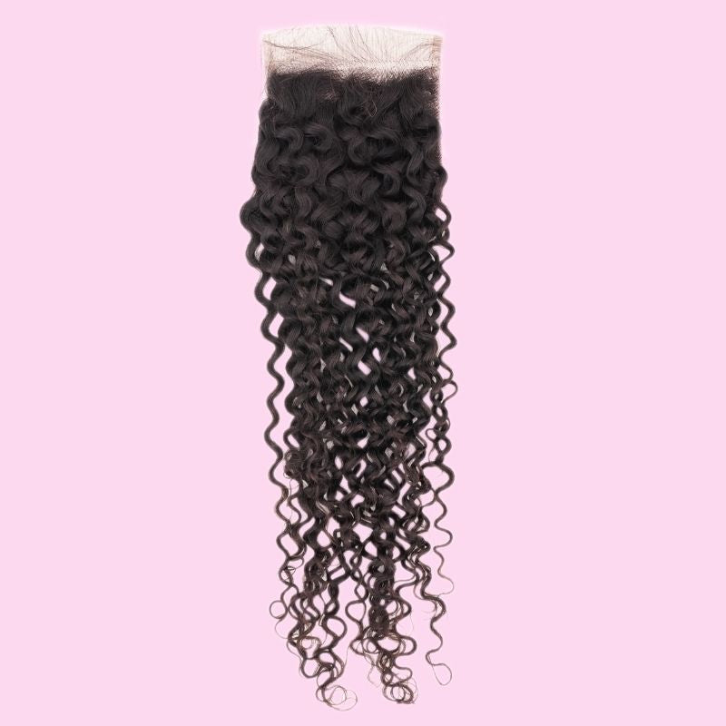 Mane Goals Brazilian Kinky Curly Closure