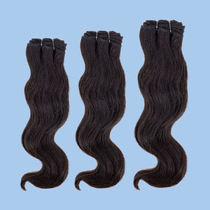 Mane Goals Indian Wavy Hair Bundle Deal