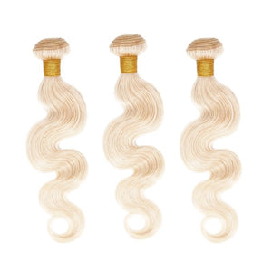 Mane Goals Russian Blonde Body Wave Bundle Deals