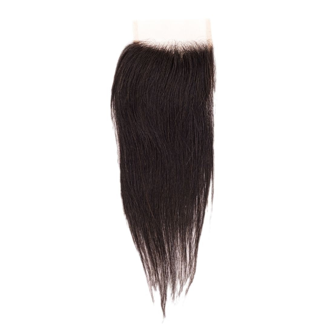 Mane Goals Brazilian Silky Straight Closure